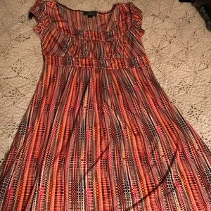 Juniors cap sleeve dress